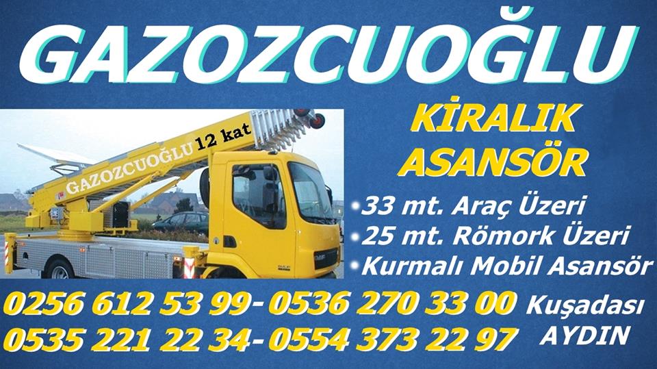 Sepetli Vinç Kiralama Kuşadası